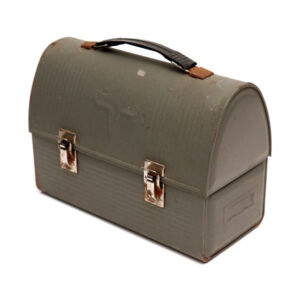 Vintage tin / steel lunch box