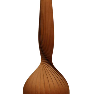 XL mid century Hans Agne Jakobsson / Markaryd wood veneer pendant lamp / Hängeleuchte / Lampe
