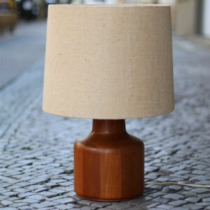 XL table lamp, around 6kg solid teak!