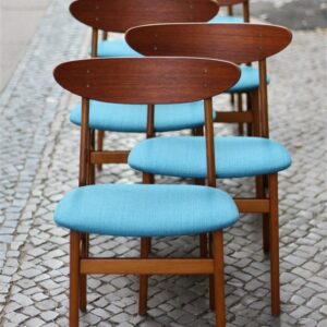 Set of 6 Farstrup dining chairs