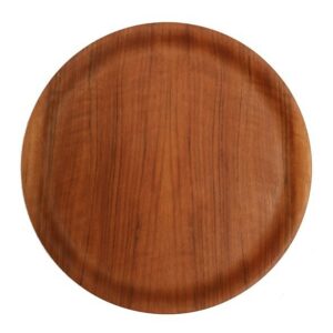 Round mid century teak tray / Tablett / danish modern