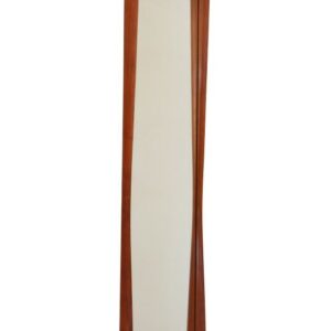 XL mid century teak framed wall mirror / Wand-Spiegel / danish modern design
