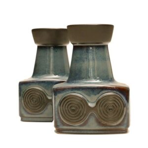 1960s Søholm “Double Spiral” vase, design Einar Johansen, Denmark, approx. 18x13x10cm (w,d,h)