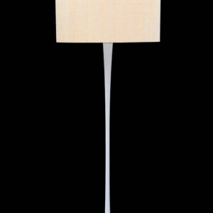 XL mid century modern Staff "tulip"- / "trumpet"-base floor lamp