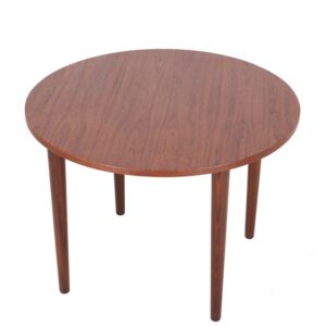 Runder Winge Møbler "Nr. 31" Teak-Couchtisch / Mid Century Danish Modern Design / 60er-Jahre