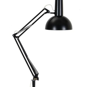 Louis Poulsen "IT" Schreibtischleuchte / Architektenleuchte / schwarz / Danish Modern Design / 70er