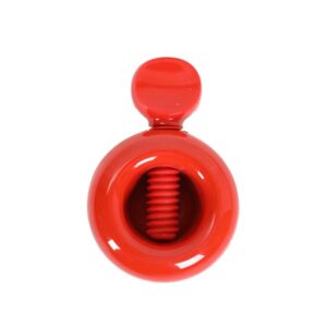 Roter Danaplast / Stig Jørgensen Nussknacker / Danish Modern / Space Age Design / 70er-Jahre