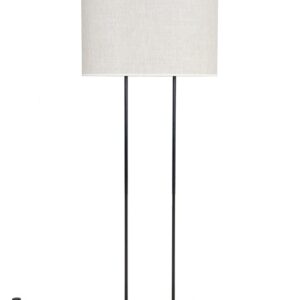 Mid Century floor lamp / Danish Modern Design / Teak / steel / 1960s