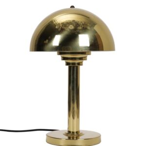 W.S.B. Messing table lamp / desk lamp / Art Deco / Mushroom / 1970s
