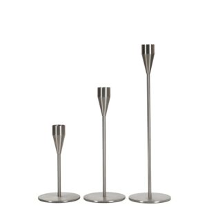 3er-Set Piet Hein Kerzenständer / Mars + Venus + Jupiter / Danish Modern Design