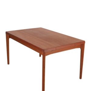 Big teak dining table by Henning Kjærnulf for Vejle Stole & Møbelfabrik / 1970s / Mid-century Danish modern design