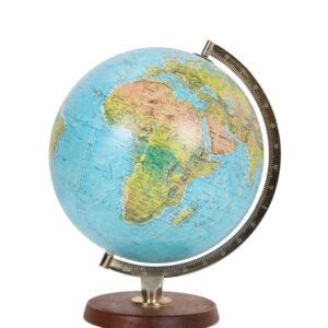 Beleuchteter Mid Century Globus von Scan-Globe / Teak / 70er / Mid Century / Danish