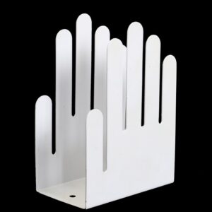 Postmoderner „Hands“ Servietten- / Briefständer von Spectrum Designs / USA / 70er / 80er-Jahre Minimalismus
