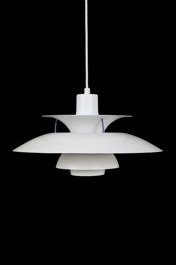 Louis Poulsen / Poul Henningsen “PH 5” Hängeleuchte mit Glas-Diffusor / mid century / Danish modern design / PH5 / Lampe