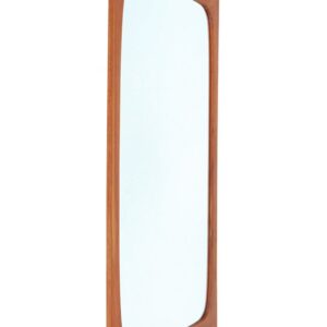 Voll restaurierter Mid Century Teak-Spiegel / Danish Modern Design / 60er-Jahre