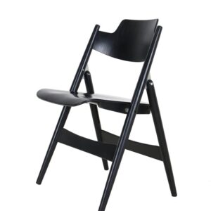Wilde + Spieth / Egon Eiermann "SE18" Klappstuhl / schwarz / Mid Century Modern Design