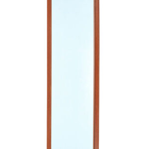 Minimalistischer Teak-Wandspiegel / Mid Century Danish Modern Design / Spiegel / 60er / 70er