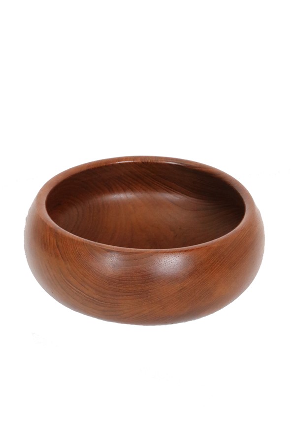 Dänische Teak-Obstschale / 60er / 70er-Jahre / Mid Century Modern Design
