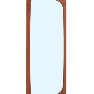 Fully restored mid-century teak mirror / Danish Modern design / 1960s