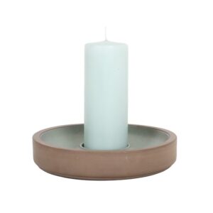 Mid Century Keramik-Kerzenständer von Knabstrup / 60er / 70er / Danish Modern Design