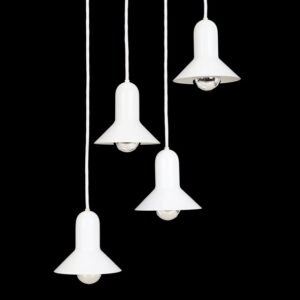Focus / Claus Bonderup / Torsten Thorup „Confetti“ Hängelampe / 70er-Jahre / Danish Modern Design