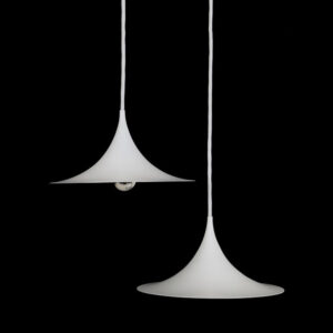2er-Set Fog & Mørup “Semi“ 25cm Hängeleuchten / Torsten Thorup / Claus Bonderup / Danish Modern Design