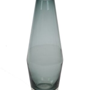 Big Riihimäki / Tamara Aladin Smoked Glass Vase / Finland / Finnish Mid-Century Modern Design / 1960s / 1970s