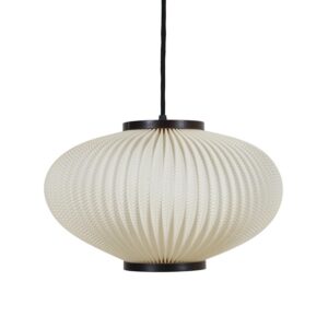 "Pearlshade" Hängelampe von Lars Eiler Schiøler für Hoyrup / 60er / Mid Century Danish Modern Design