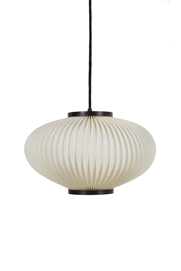„Pearlshade“ Hängelampe von Lars Eiler Schiøler für Hoyrup / 60er / Mid Century Danish Modern Design