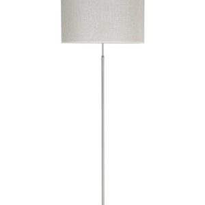 Big minimalist mid-century floor lamp / aluminum / Danish modern design / 1970s